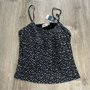 Hollister floral tank top women’s